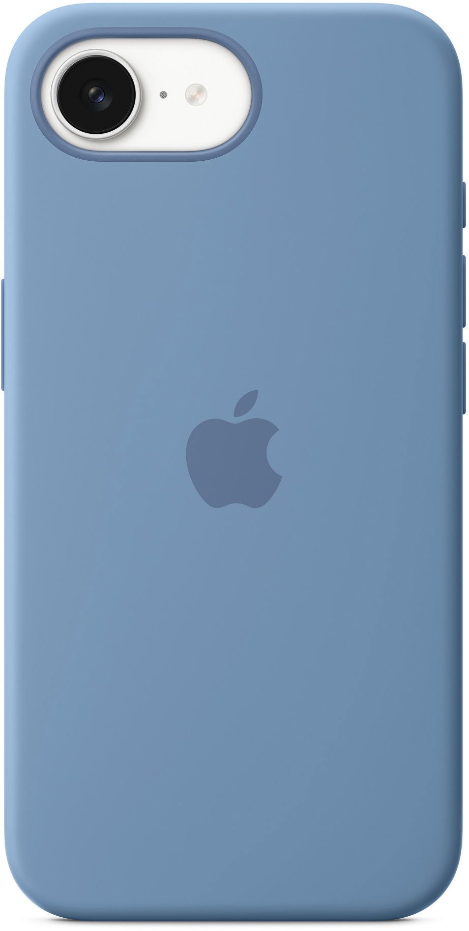 Apple Silicone cover for iPhone 16e ice blue