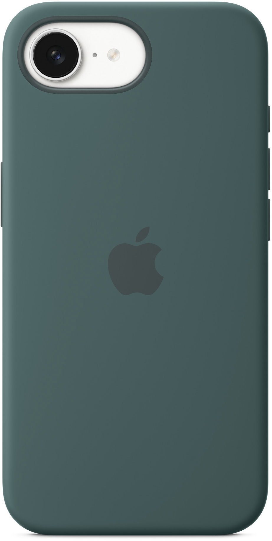 Apple Silicone Cover for iPhone 16e lake green