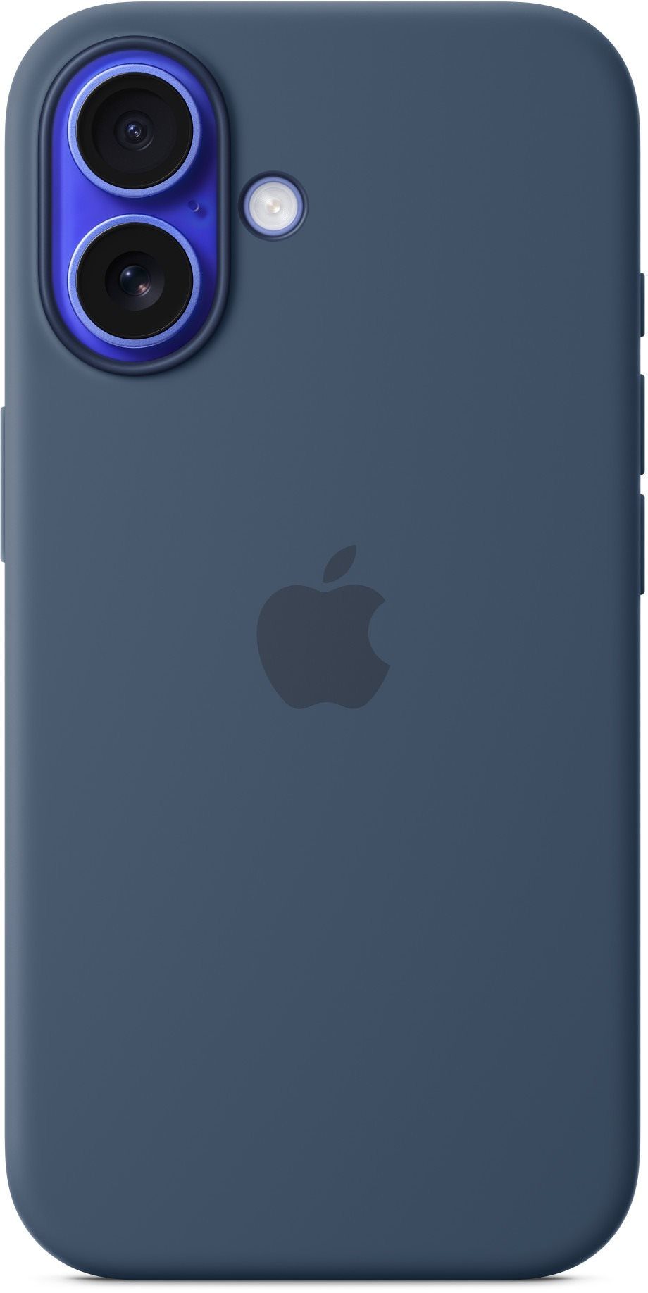 Apple Silicone Cover with MagSafe for iPhone 16 denim
