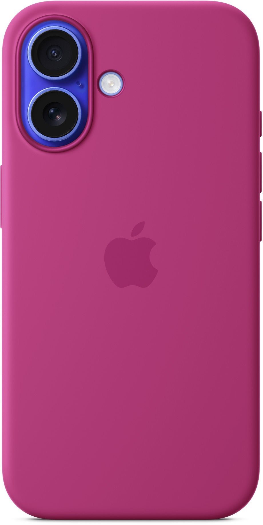 Apple Silicone Cover with MagSafe for iPhone 16 fuchsia