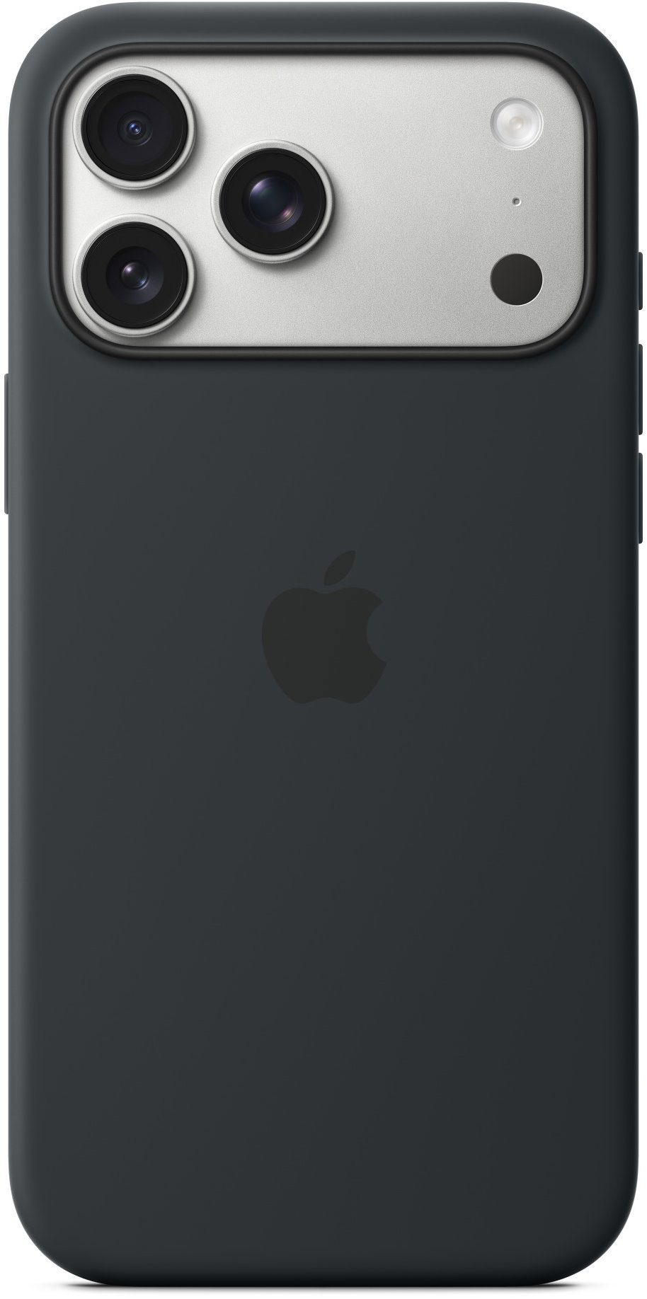 Apple Silicone cover with MagSafe on iPhone 17 Pro Max black