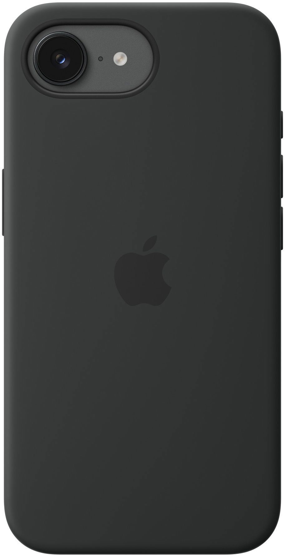 Apple Silicone cover with MagSafe on iPhone 17e black