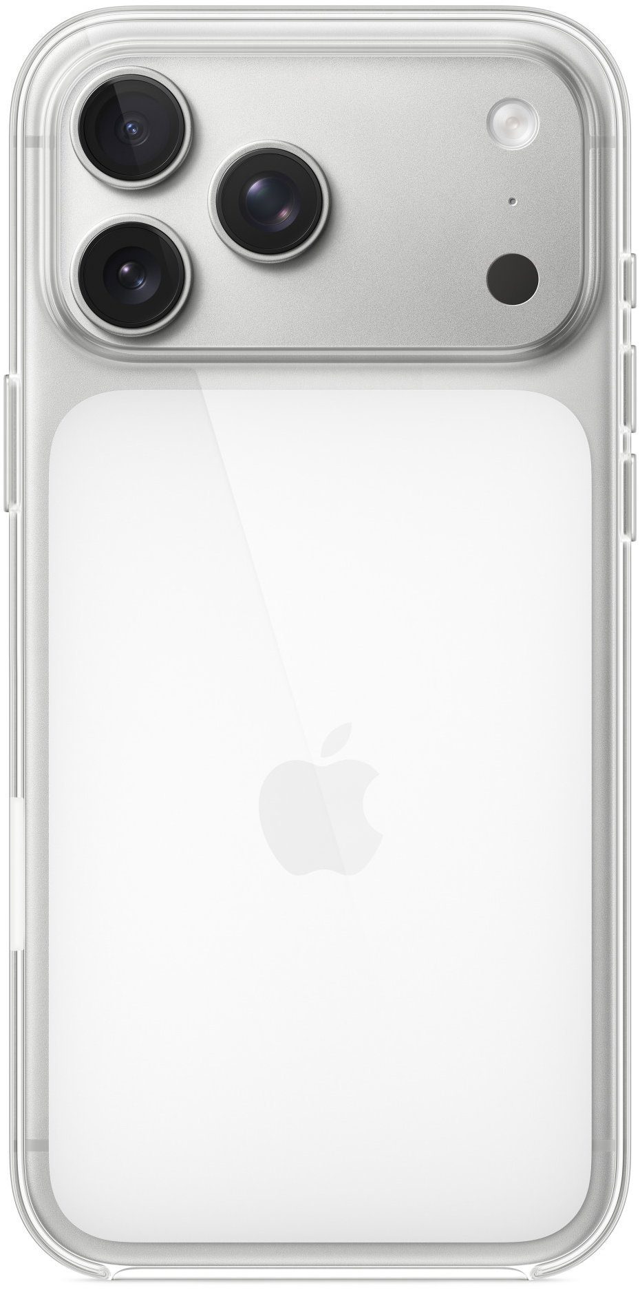 Apple Transparent Cover with MagSafe on iPhone 17 Pro Max
