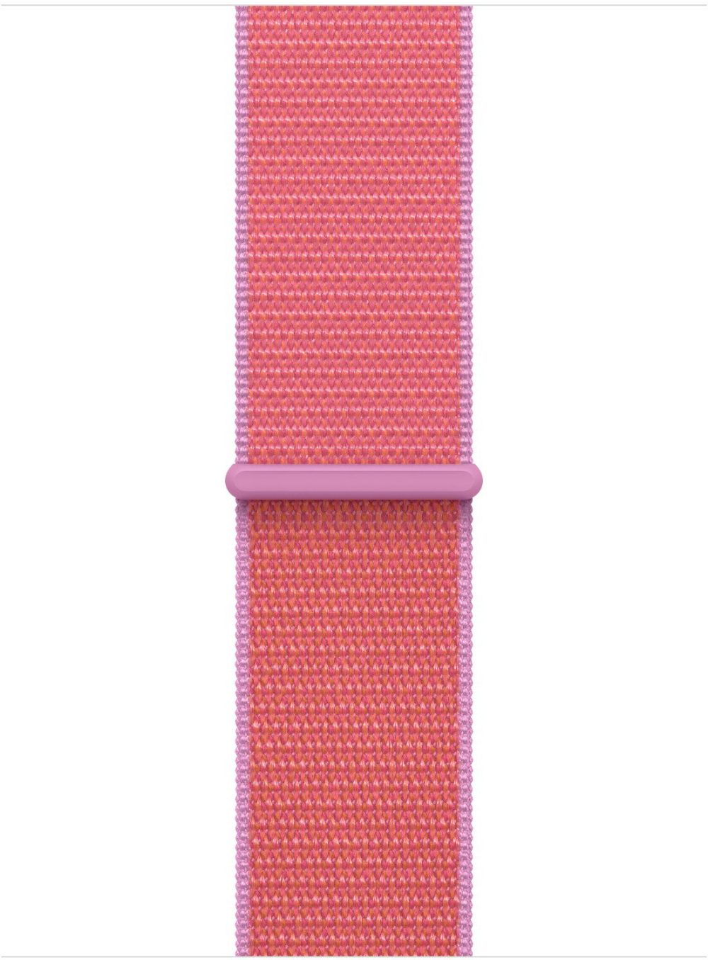 Apple Watch 42mm guava pink interlocking sports strap