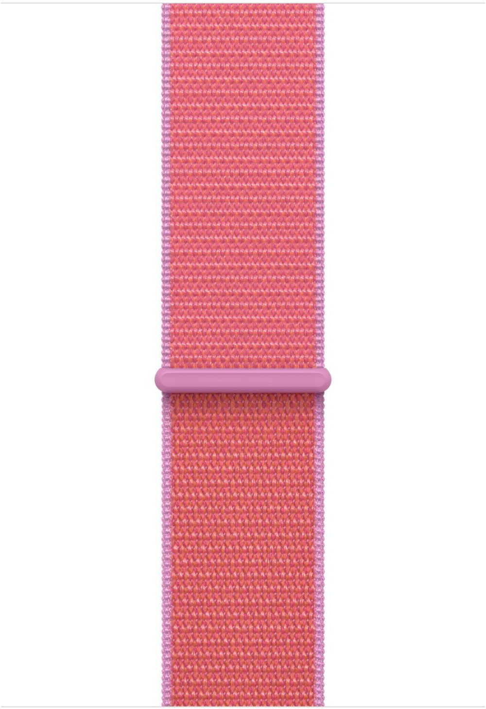 Apple Watch 46mm guava pink interlocking sports strap