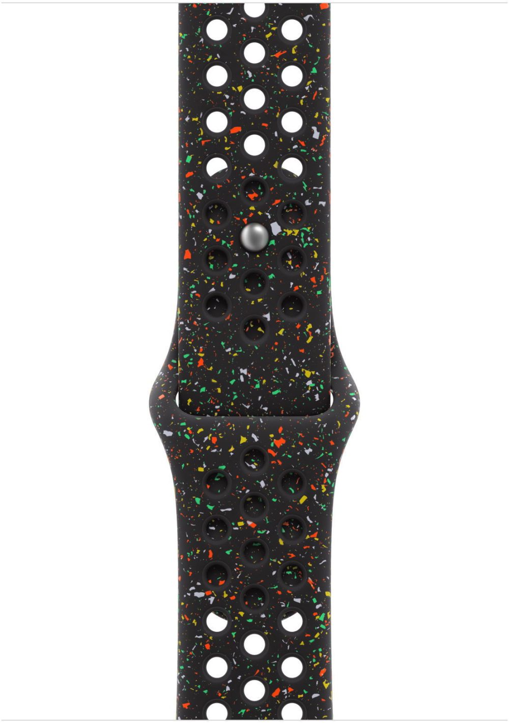 Apple Watch 46mm Midnight Black Nike Sports Strap - M/L