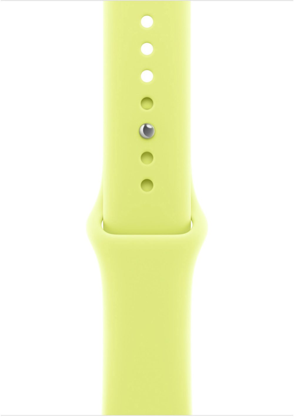 Apple Watch 46mm neon yellow sports strap - M/L