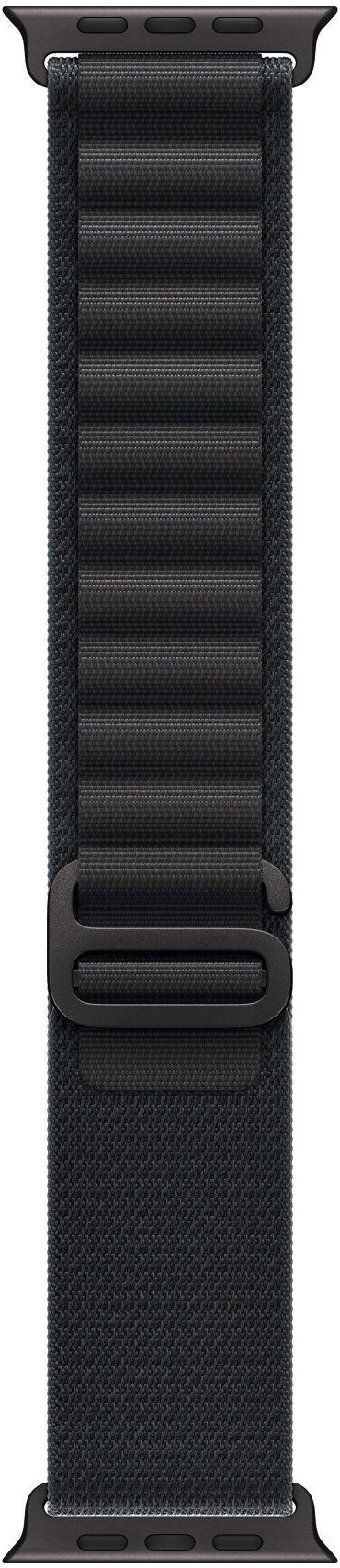 Apple Watch 49mm Black Alpine Pull - Large - Black Titanium
