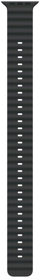 Apple Watch 49mm Black Ocean Band Extension - Natural Titanium Finish