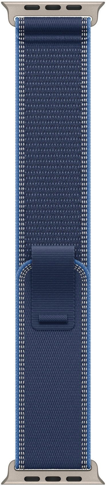 Apple Watch 49mm Blue Trail Tension - M/L - Natural Titanium