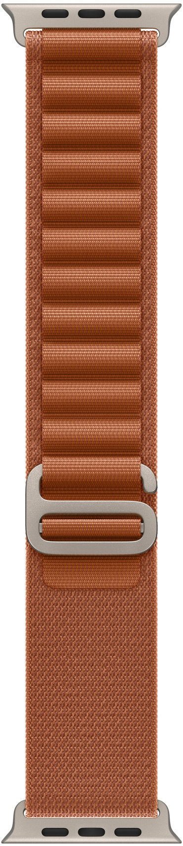 Apple Watch 49mm Terracotta Alpine Pull - Large - Natural Titanium