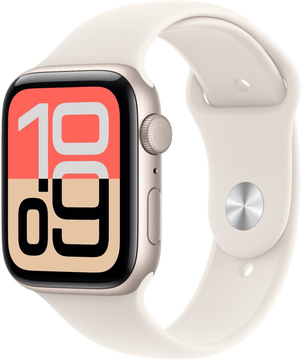 Apple Watch SE 3 40mm Star White Aluminum with Star White Sport Strap - M/L