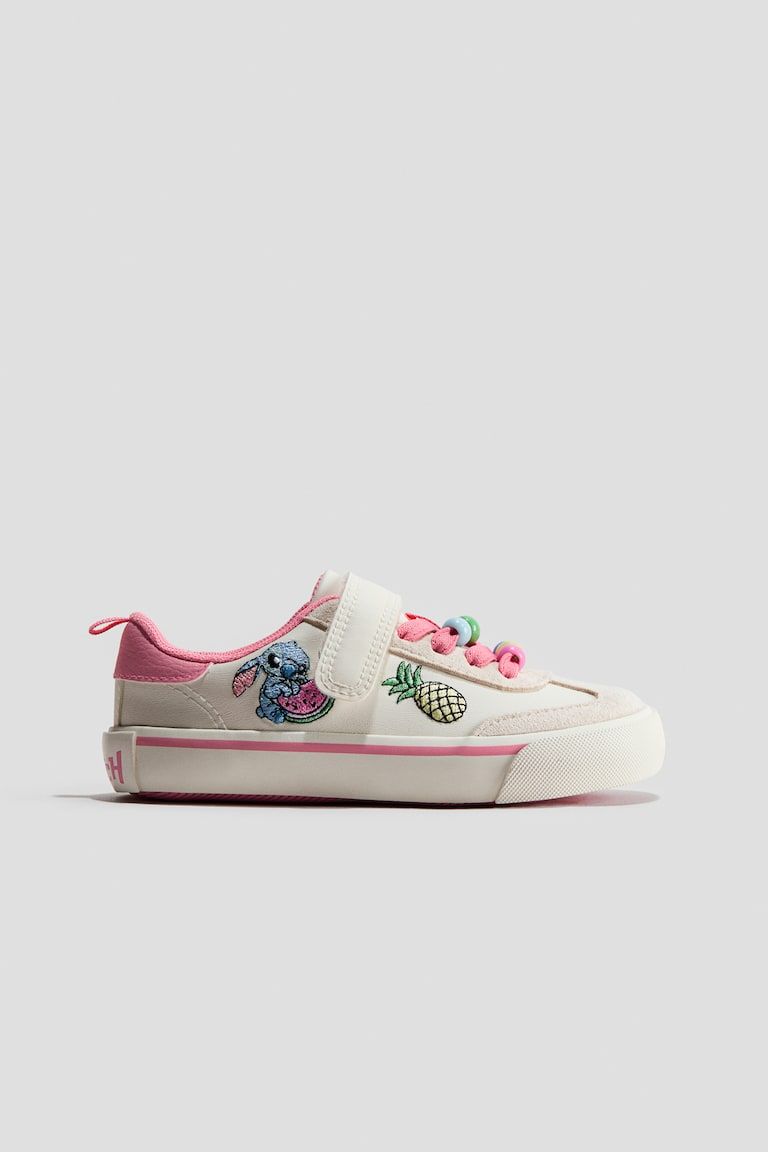 Appliquéd Barefoot Sneakers