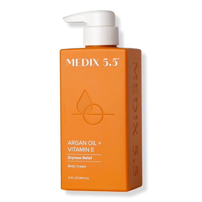 Argan Oil Body Cream With Vitamin E Dryness Relief Body Lotion Moisturizer, 15 Fl Oz