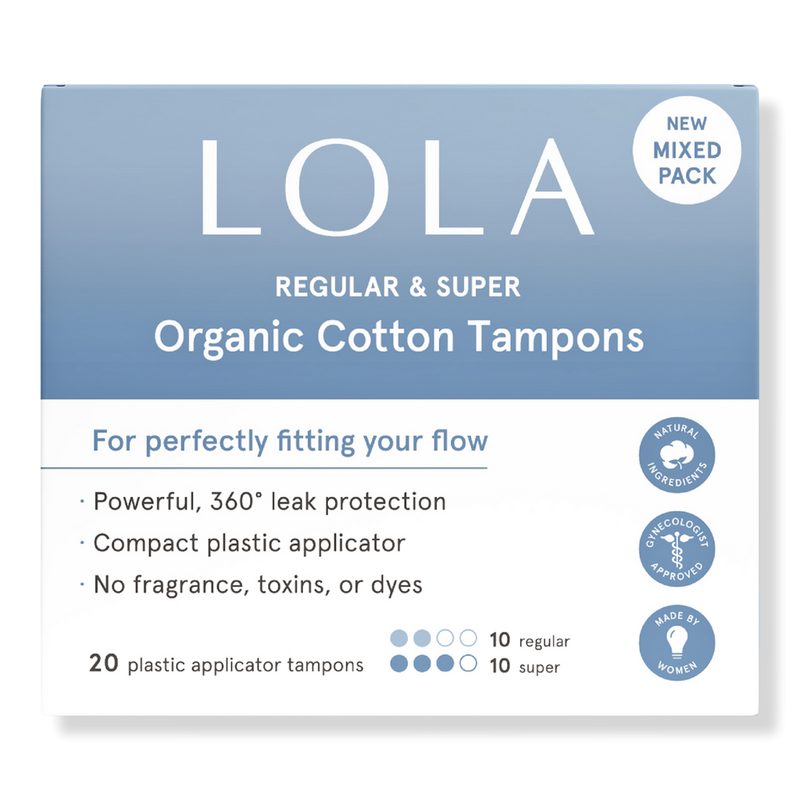 Assorted Organic Cotton Tampons