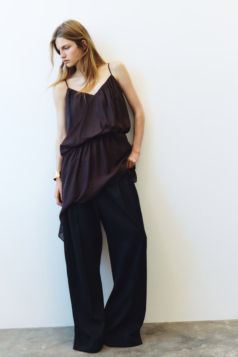 Asymmetric Strappy Dress