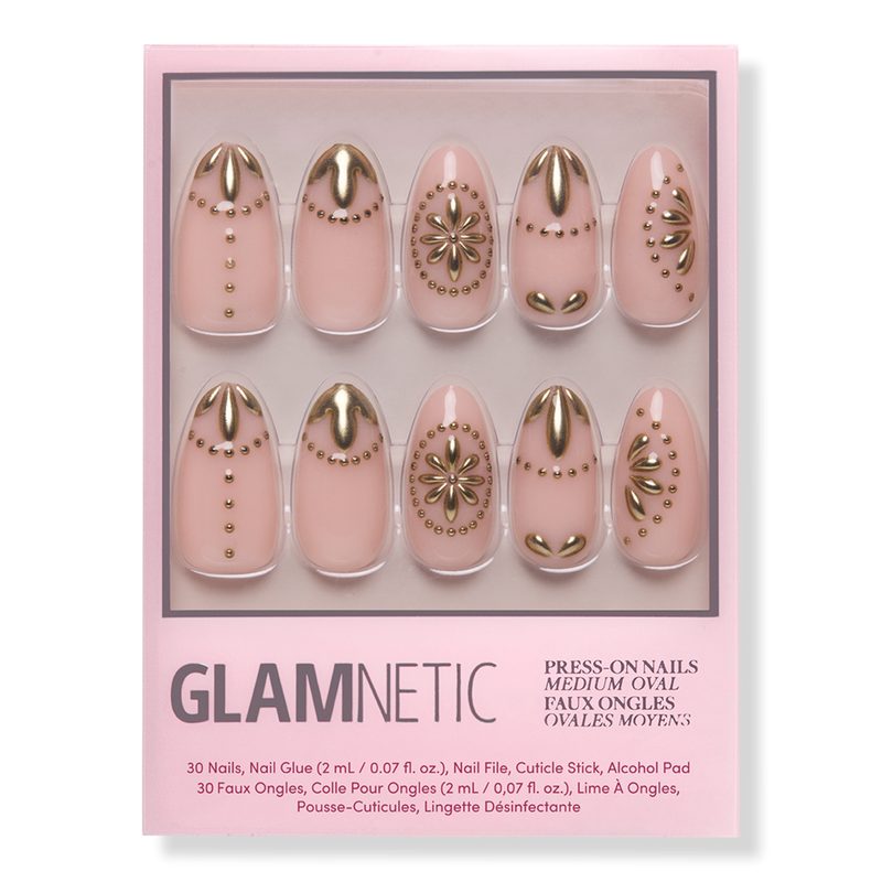 Athenian Gold Press-On Nails