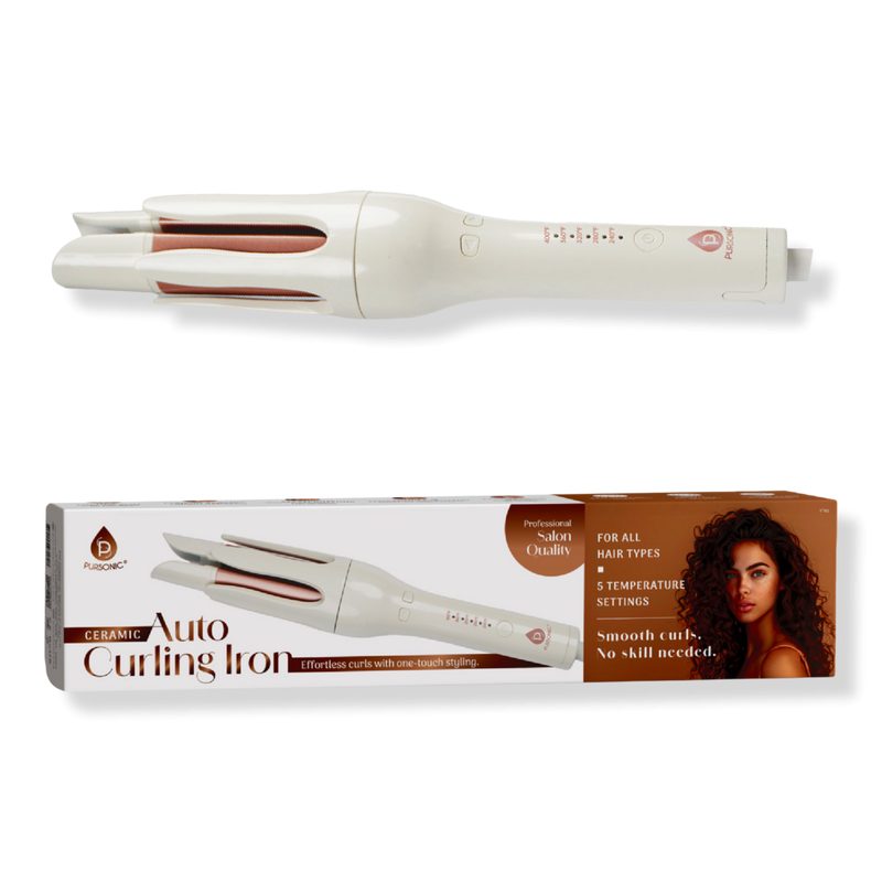 Automatic Curling Iron - White