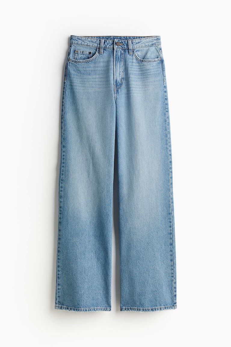 Ava Ultra High Rise Wide Leg Jeans