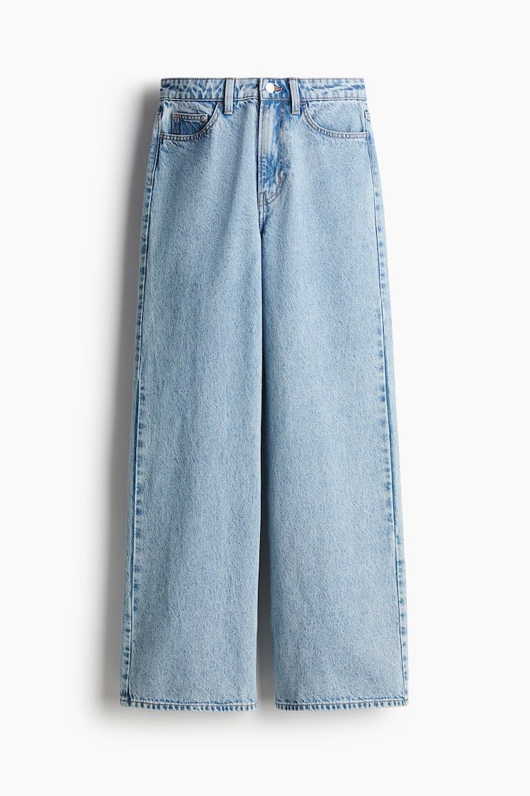 Ava Ultra High Rise Wide Leg Jeans