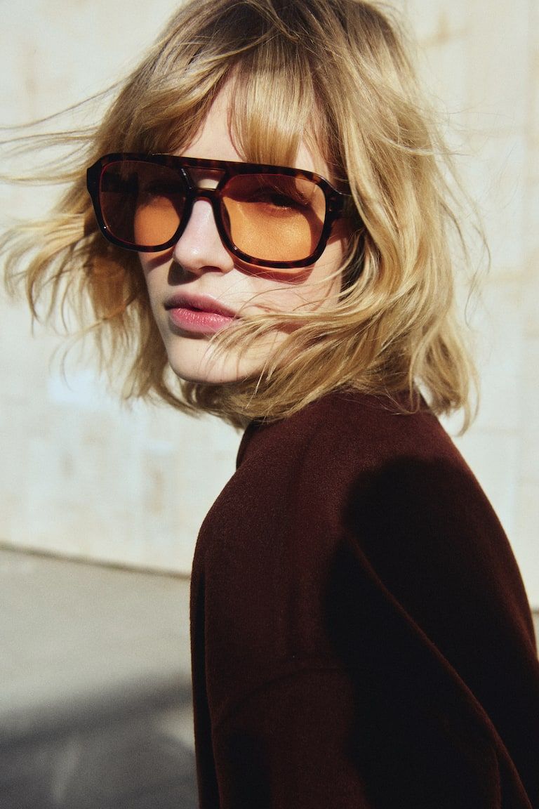Aviator-Style Sunglasses