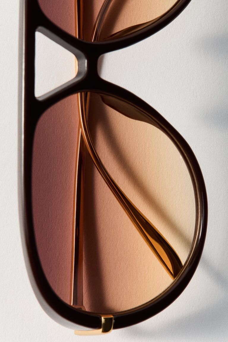 Aviator-Style Sunglasses
