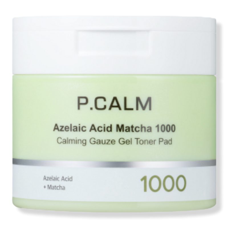 Azelaic Acid Matcha 1000 Calming Gauze Gel Toner Pads