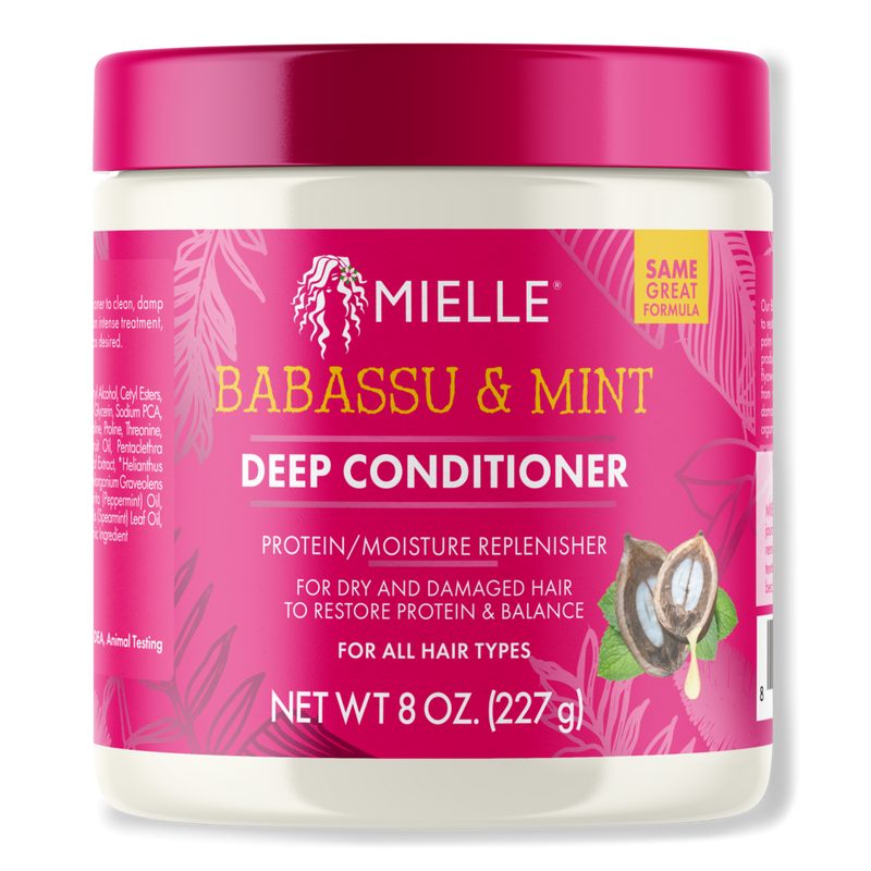 Babassu Oil & Mint Deep Conditioner