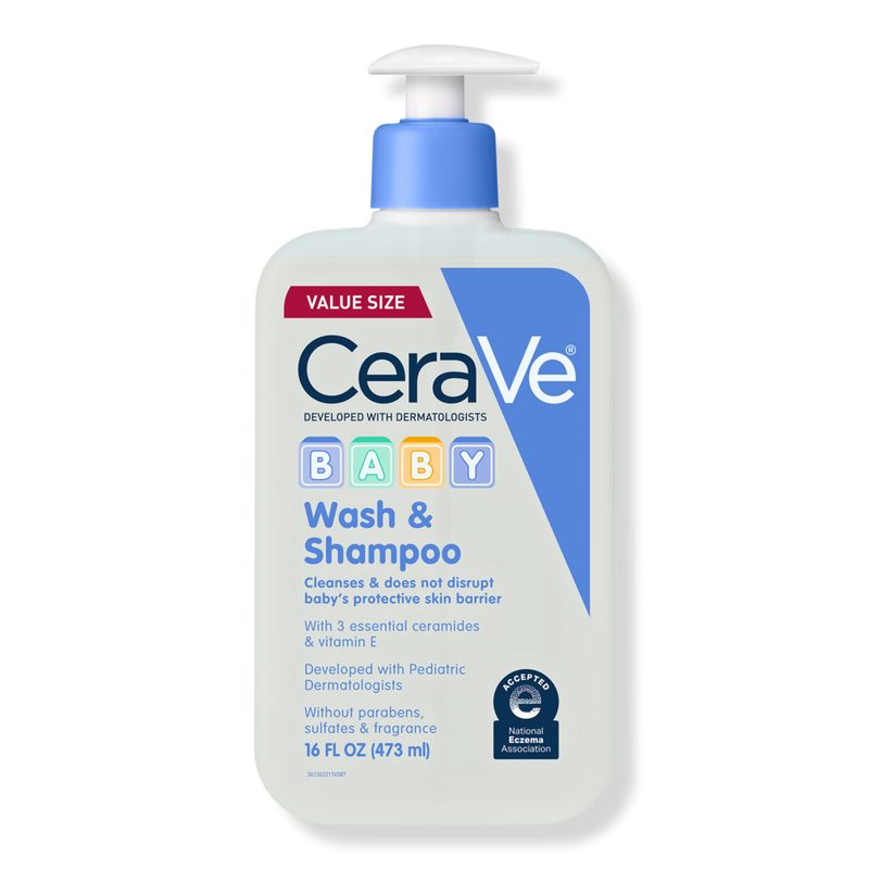 Baby Wash and Shampoo - 16.0 oz