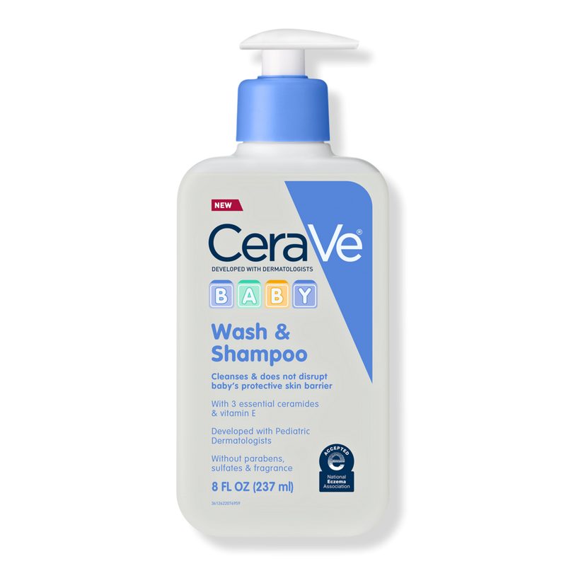 Baby Wash and Shampoo - 8.0 oz