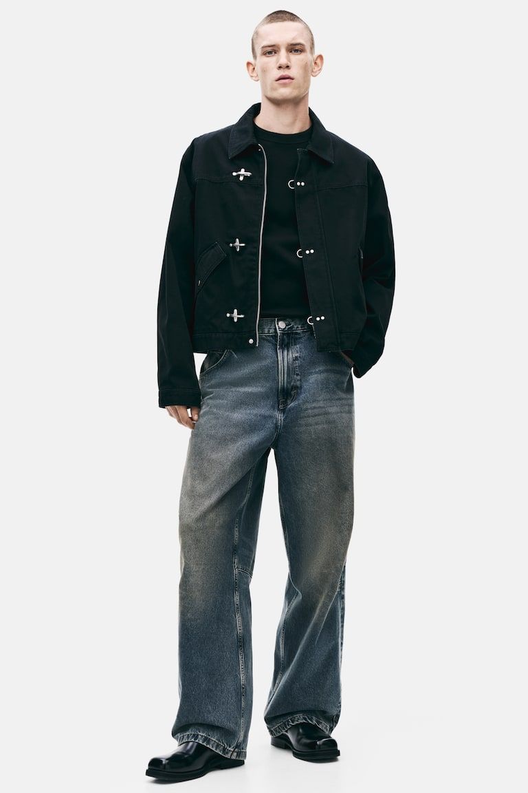 Baggy Darted Jeans