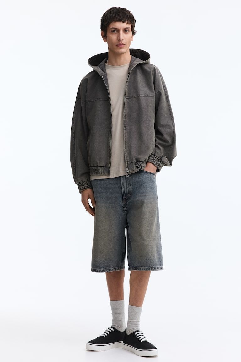 Baggy Denim Shorts