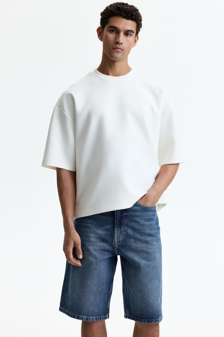 Baggy Denim Shorts