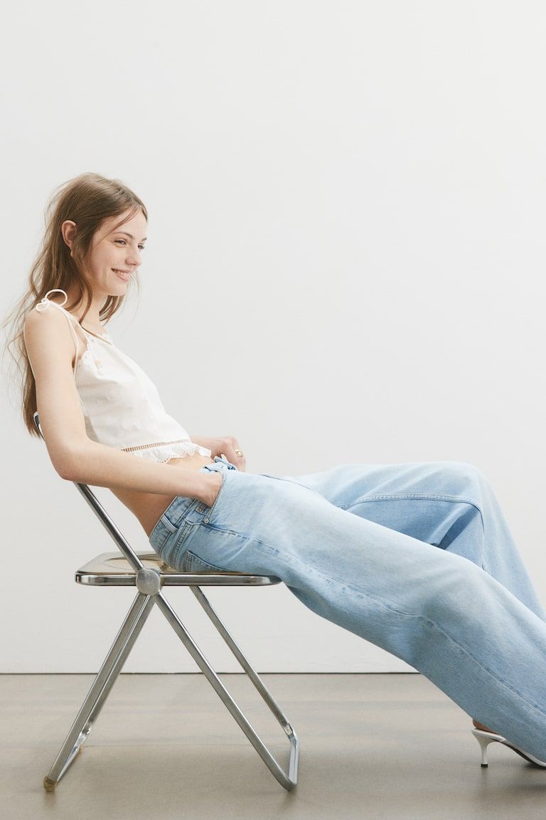 Baggy Regular Waist Jeans