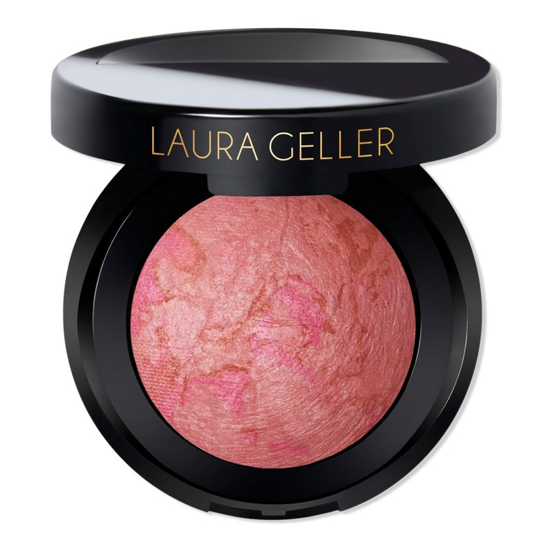 Baked Blush-n-Brighten Marbleized Blush - Pink Buttercream