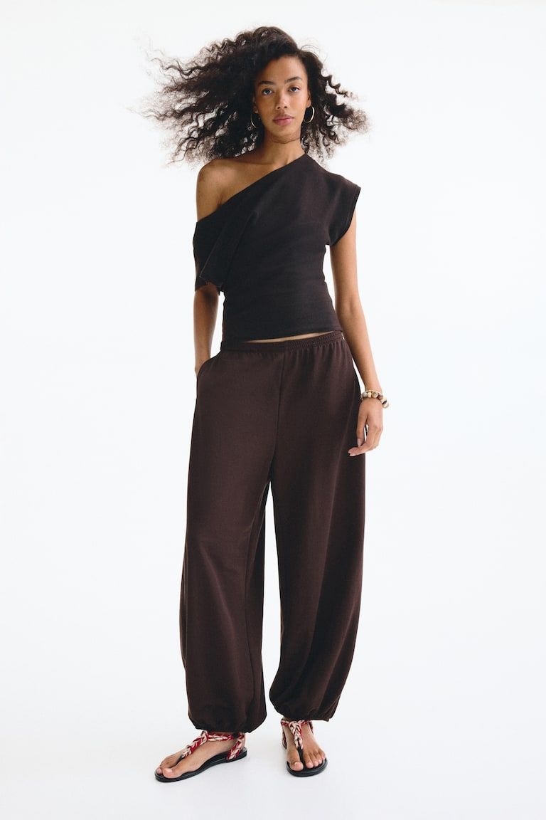 Balloon-Leg Joggers