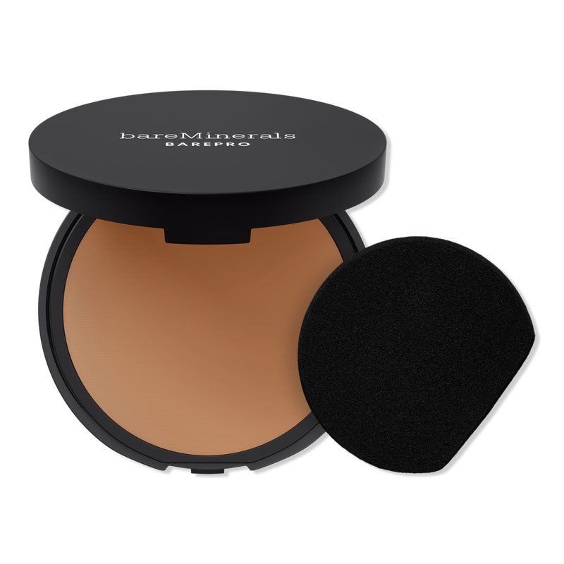 BAREPRO 24HR Skin Perfecting Talc-Free Matte Powder Foundation - Medium Deep 45 Warm