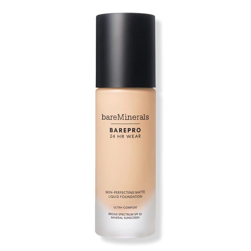 BAREPRO 24HR Wear Skin-Perfecting Matte Liquid Foundation Mineral SPF 20 - Fair 10 Warm