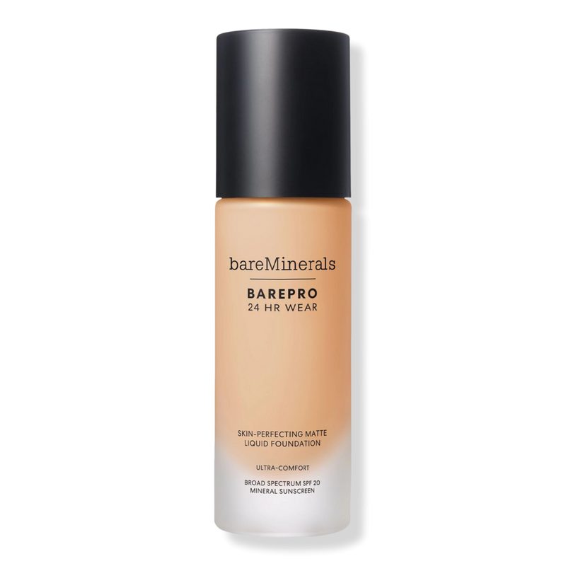 BAREPRO 24HR Wear Skin-Perfecting Matte Liquid Foundation Mineral SPF 20 - Light 20 Warm