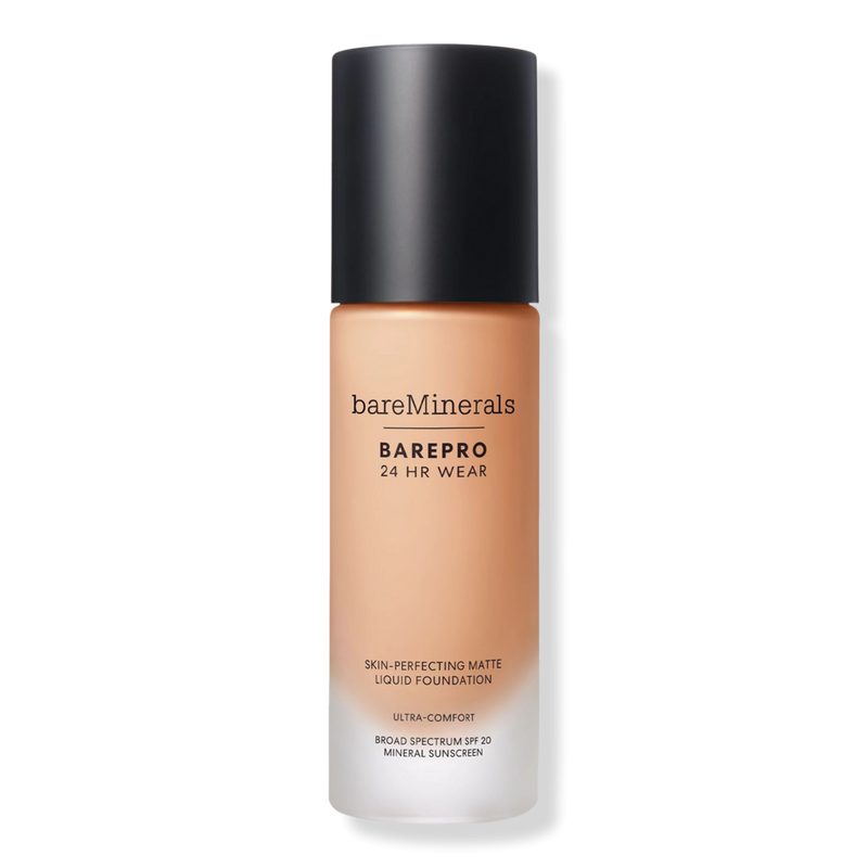 BAREPRO 24HR Wear Skin-Perfecting Matte Liquid Foundation Mineral SPF 20 - Light 21 Warm