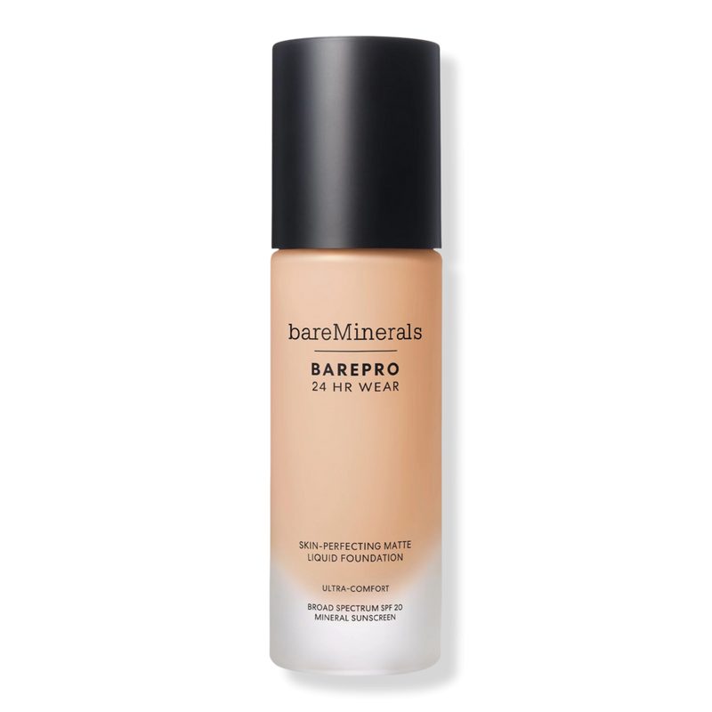 BAREPRO 24HR Wear Skin-Perfecting Matte Liquid Foundation Mineral SPF 20 - Light 27 Cool