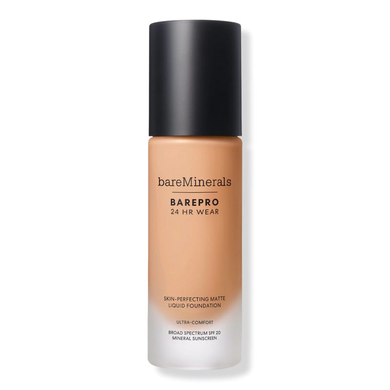 BAREPRO 24HR Wear Skin-Perfecting Matte Liquid Foundation Mineral SPF 20 - Medium 35 Neutral