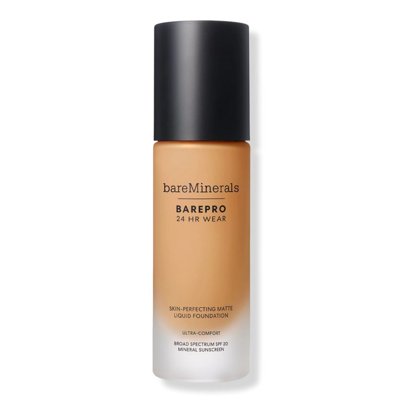BAREPRO 24HR Wear Skin-Perfecting Matte Liquid Foundation Mineral SPF 20 - Medium 35 Warm