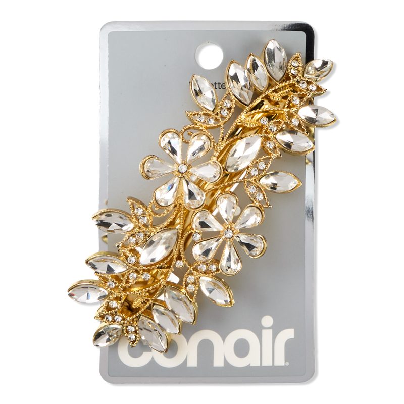 Barrette with Rhinestones
