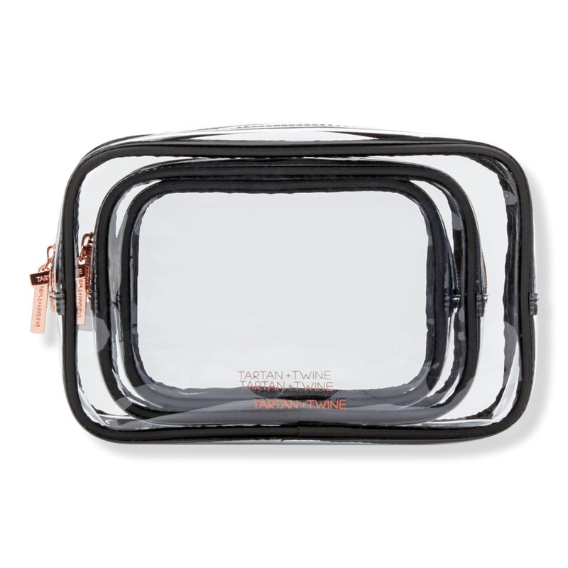 Basics Clear 3-Piece Organizer Set