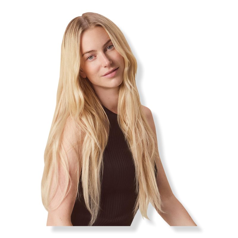 Beach Blonde Halo Human Hair Extension - 16 Inch Thick
