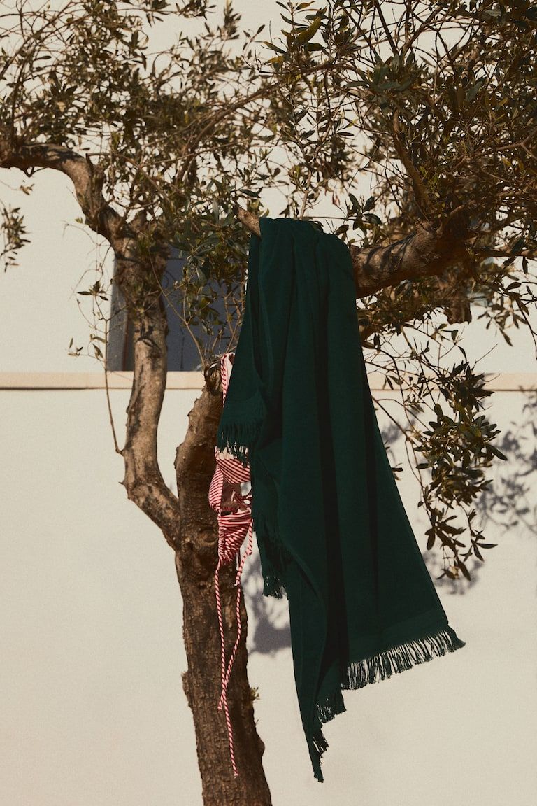 Beach Towel with Fringe