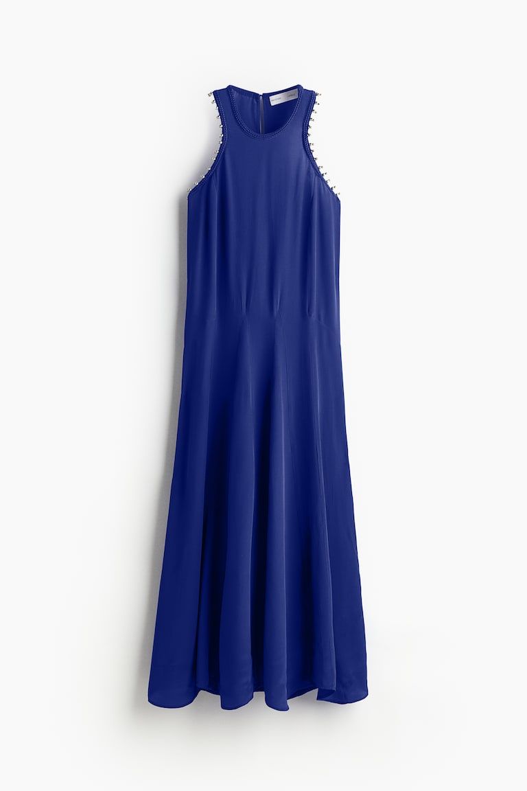 Bead-Detail Dress