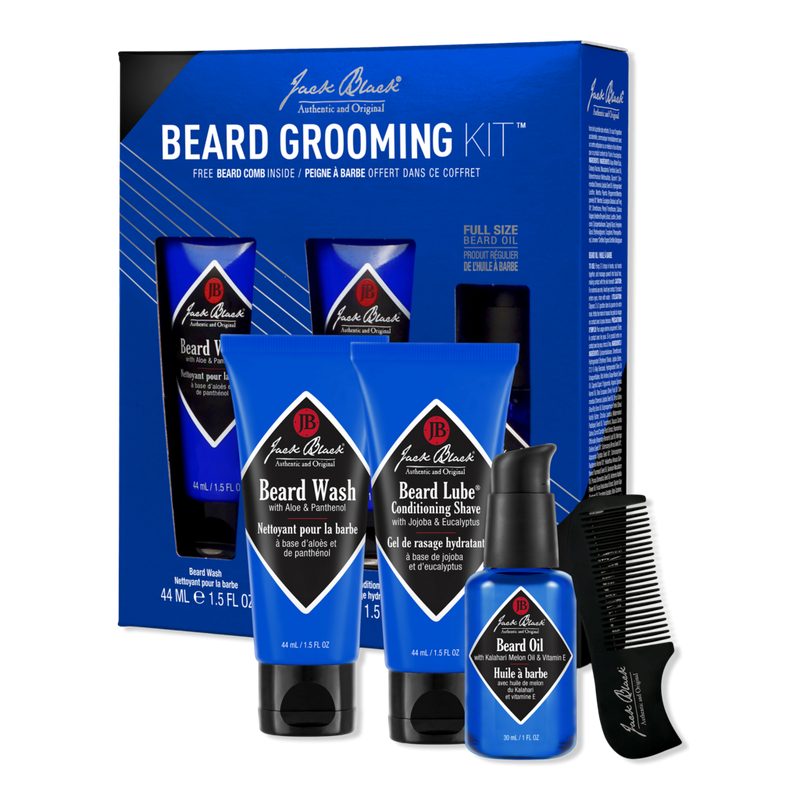 Beard Grooming Kit 4-Piece Set