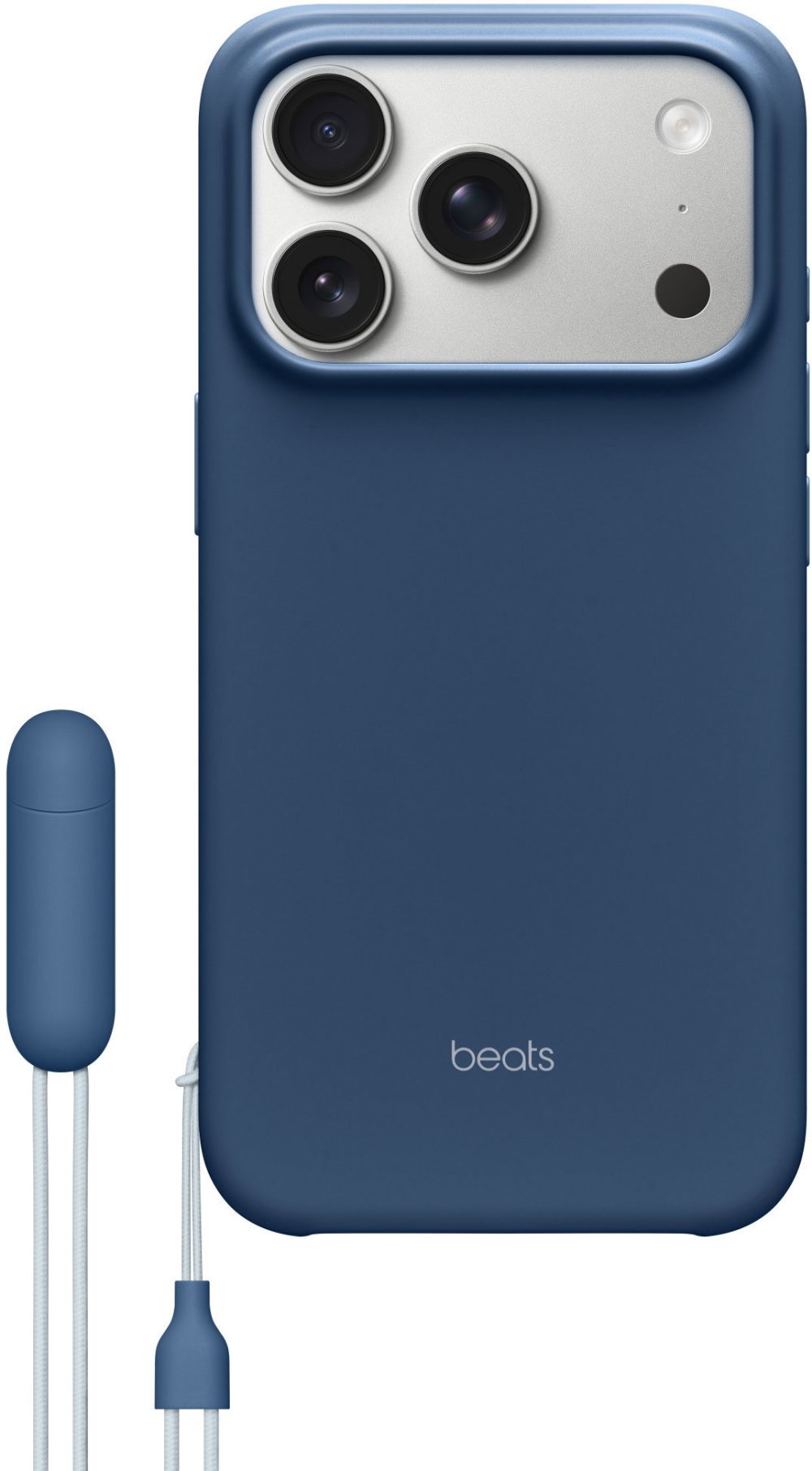 Beats iPhone Cover with Stand for iPhone 17 Pro with MagSafe and Camera Controller Deep Blue